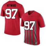 Men's Ohio State Buckeyes #97 Cameron Heyward Throwback Nike NCAA College Football Jersey Season YEM8344DV